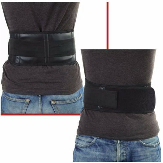 Adjustable Lower Back Support Heating Magnetic Belt Brace Pain Relief Waist