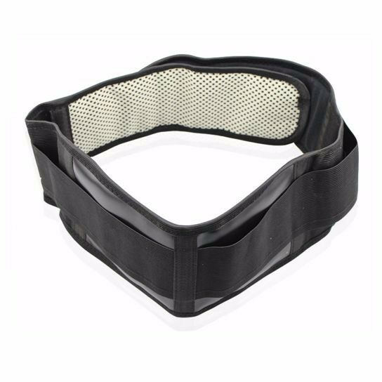 Adjustable Lower Back Support Heating Magnetic Belt Brace Pain Relief Waist