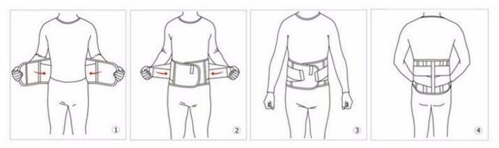 Adjustable Lower Back Support Heating Magnetic Belt Brace Pain Relief Waist