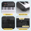 Alpha 37-Key Digital Piano Keyboard Electric Black