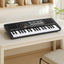 Alpha 37-Key Digital Piano Keyboard Electric Black