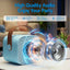 Alpha Mini Portable Karaoke Machine for Adults Kids with 2 Wireless Microphones