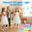 Alpha Mini Portable Karaoke Machine for Adults Kids with 2 Wireless Microphones