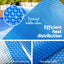 Aqua Buddy Pool Cover 500 Micron 11x4.8m Swimming Pool Solar Blanket Blue