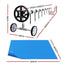 Aqua Buddy Pool Cover 600 Micron 7x4m w/ Roller 4m Swimming Pools Solar Blanket