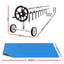 Aqua Buddy Pool Cover 600 Micron 7x4m w/ Roller 5.55m Swimming Pools Sliver Solar Blanket
