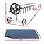 Aqua Buddy Pool Cover 600 Micron 8x4.2m w/ Roller 5.55m Swimming Pools Black Solar Blanket