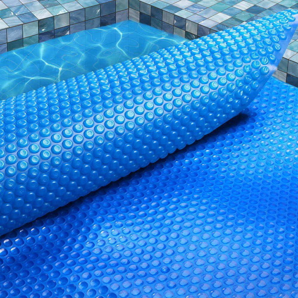 Aqua Buddy Pool Cover 8x4.2m 400 Micron Swimming Pool Solar Blanket Blue