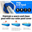 Aquabuddy Pool Cover 500 Micron 10x4m Silver Swimming Pool Solar Blanket 4m Roller