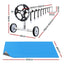 Aquabuddy Pool Cover 500 Micron 11x4.8m Swimming Pool Solar Blanket 5.5m Roller