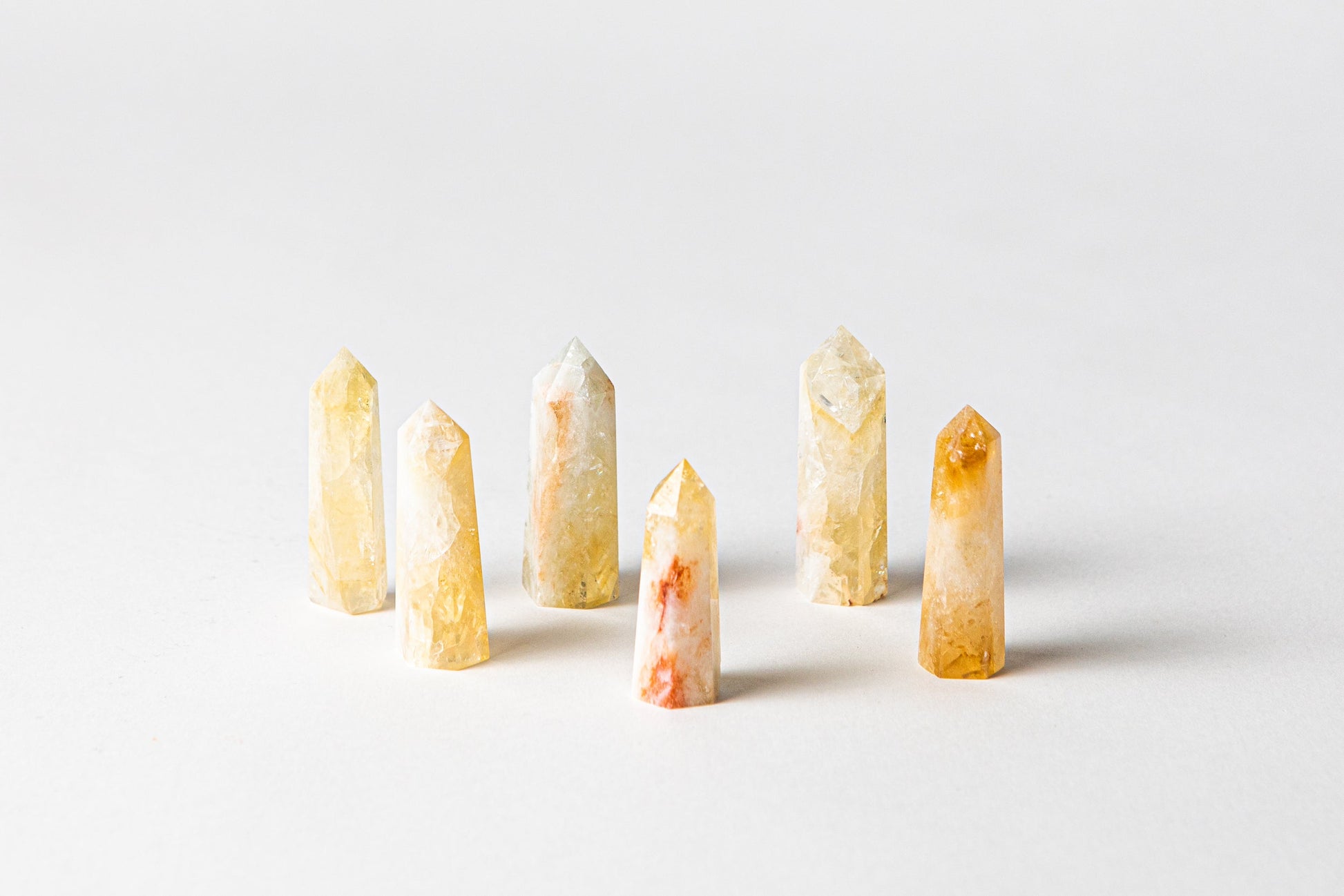 Aries Crystal Trio - Green Aventurine, Amethyst + Citrine