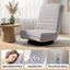 Ariss Swivel Floor Chair 360 Adjustable Foldable Lounge Seat Floor Sofa Chair Grey