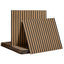 Artiss 10PCS Peel and Stick Wall Panels Tiles 68X68CM Self Adhesive for Home Office Studio Brown