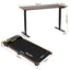 Artiss 140cm Standing Desk Treadmill Motorised Rustic Brown