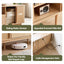 Artiss 160cm TV Unit Storage Drawer Curved Edge Sliding Fluted Style Door Pine