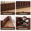 Artiss 180cm TV Unit Entertainment Cabinet Fluted Style Anti-tip Kit Walnut