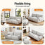 Artiss 2 Seater Sofa Modular Sectional Sofas Couch Bed No Assembly Living Room Grey