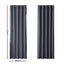 Artiss 2X Blockout Curtains Eyelet 180x213cm Charcoal