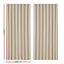 Artiss 2X Blockout Curtains Eyelet 240x230cm Beige