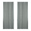 Artiss 2X Blockout Curtains Eyelet 240x230cm Grey Shine
