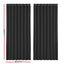Artiss 2X Blockout Curtains Eyelet 300x230cm Black