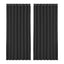 Artiss 2X Blockout Curtains Eyelet 300x230cm Black