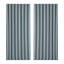 Artiss 2X Blockout Curtains Eyelet 300x230cm Grey
