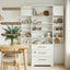 Artiss 2X Buffet Sideboard Cabinet Pantry Kitchen Storage Cupboard Drawers Doors