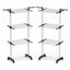 Artiss 2X Clothes Drying Rack 173cm Coat Airer Hanger Foldable