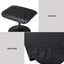 Artiss 2X Recliner Chair Ottoman Heated Massage Black