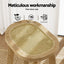 Artiss 2x Bar Stools Bamboo Rattan Stool Counter Chair Kitchen Barstools