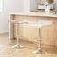 Artiss 2x Bar Stools Faux Leather Chair White