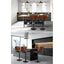 Artiss 2x Bar Stools Gas Lift Leather All Black