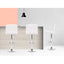 Artiss 2x Bar Stools Leather Gas Lift White