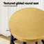 Artiss 2x Bar Stools Metal Gold Navy
