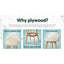 Artiss 2x Bar Stools Padded Leather Wooden Beige