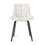 Artiss 2x Dining Chairs Velvet Tufted Kitchen Lounge Cafe Accent Chair Beige