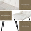Artiss 2x Dining Chairs Velvet Tufted Kitchen Lounge Cafe Accent Chair Beige