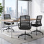 Artiss 2x Ergonomic Office Chair Mesh Mid Back Home Office Desk Chairs with Lumbar Support Black