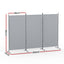 Artiss 3 Panel Room Divider Screen 260x180cm Fabric Grey