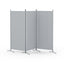 Artiss 3 Panel Room Divider Screen 260x180cm Fabric Grey