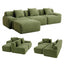 Artiss 300cm Modular Sofa Bed Comfort L-Shaped Sectional Boneless Couch Green