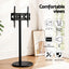 Artiss 32-55 Inch Mobile TV Stand with Wheels Height & Tilt Adjustable Floor Mount