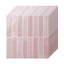 Artiss 3D Peel and Stick Wall Tiles Self Adhesive LinearGrid Backsplash 10 Sheets, Pink