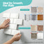 Artiss 3D Peel and Stick Wall Tiles Self Adhesive Subway Backsplash 10 Sheets, White