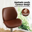 Artiss 3X Bar Stools Bentwood Adjustable Kitchen Counter Chair PU Leather Brown