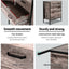 Artiss 4 Chest of Drawers - BARNLY