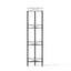 Artiss 4 Tier Floor Standing Corner Shower Caddy Bathroom Organizer Black