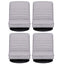 Artiss 4PCS Swivel Floor Chair 360 Adjustable Foldable Lounge Seat Floor Sofa Chair Grey
