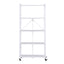 Artiss 5-Tier Foldable Kitchen Bakers Rack 71x160cm Microwave Stand White